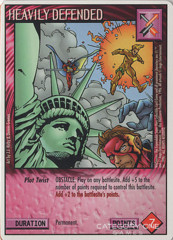 Heavily Defended [White Border]